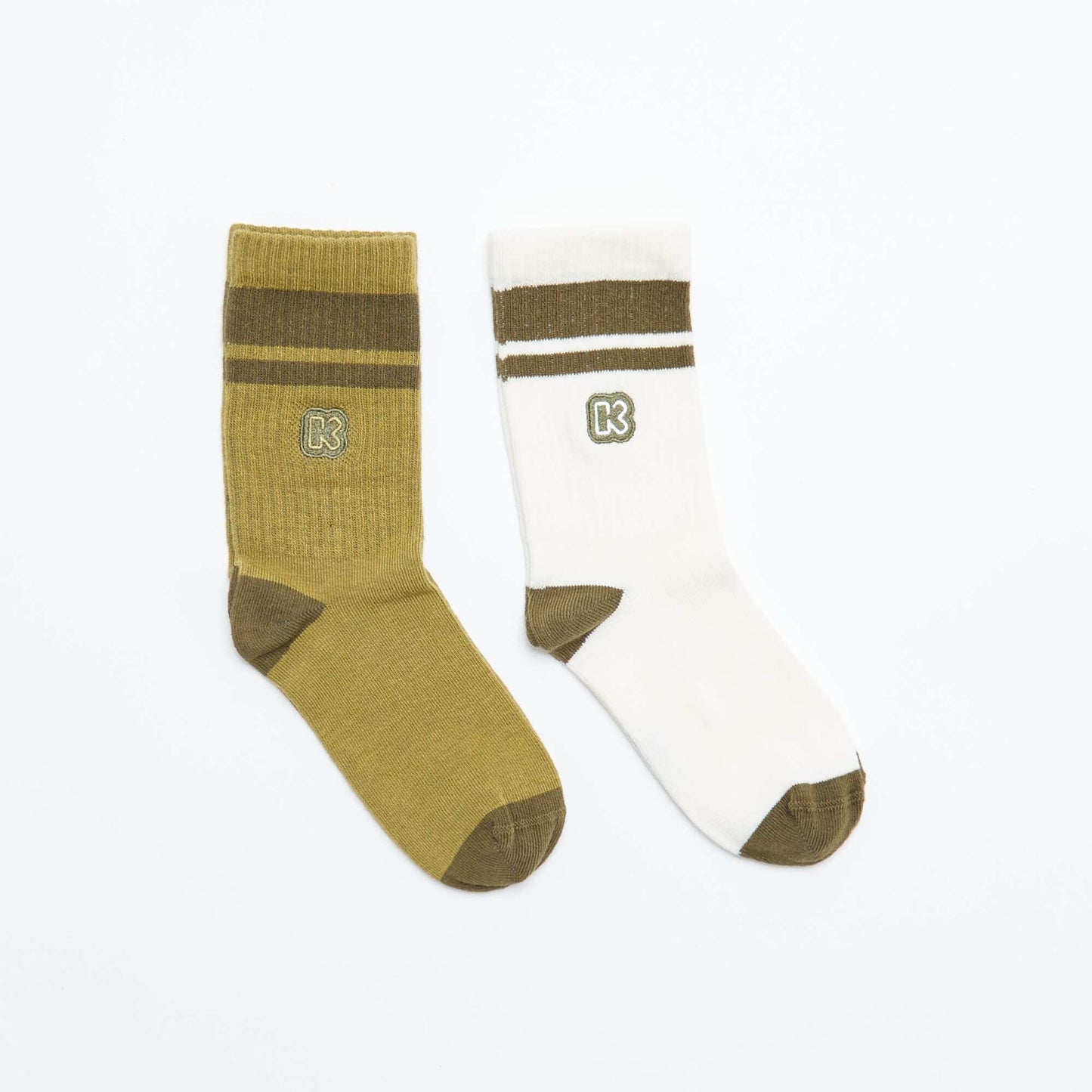2-Pack Socks - Ze Marker WHITE