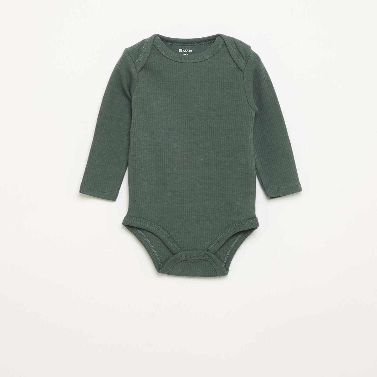 Pack of 2 long-sleeved bodysuits BEIGE