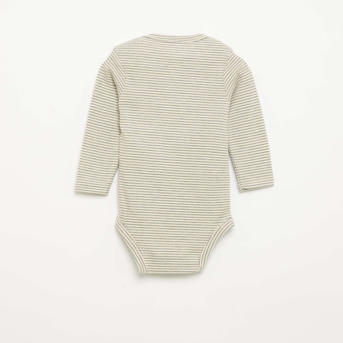 Pack of 2 long-sleeved bodysuits BEIGE