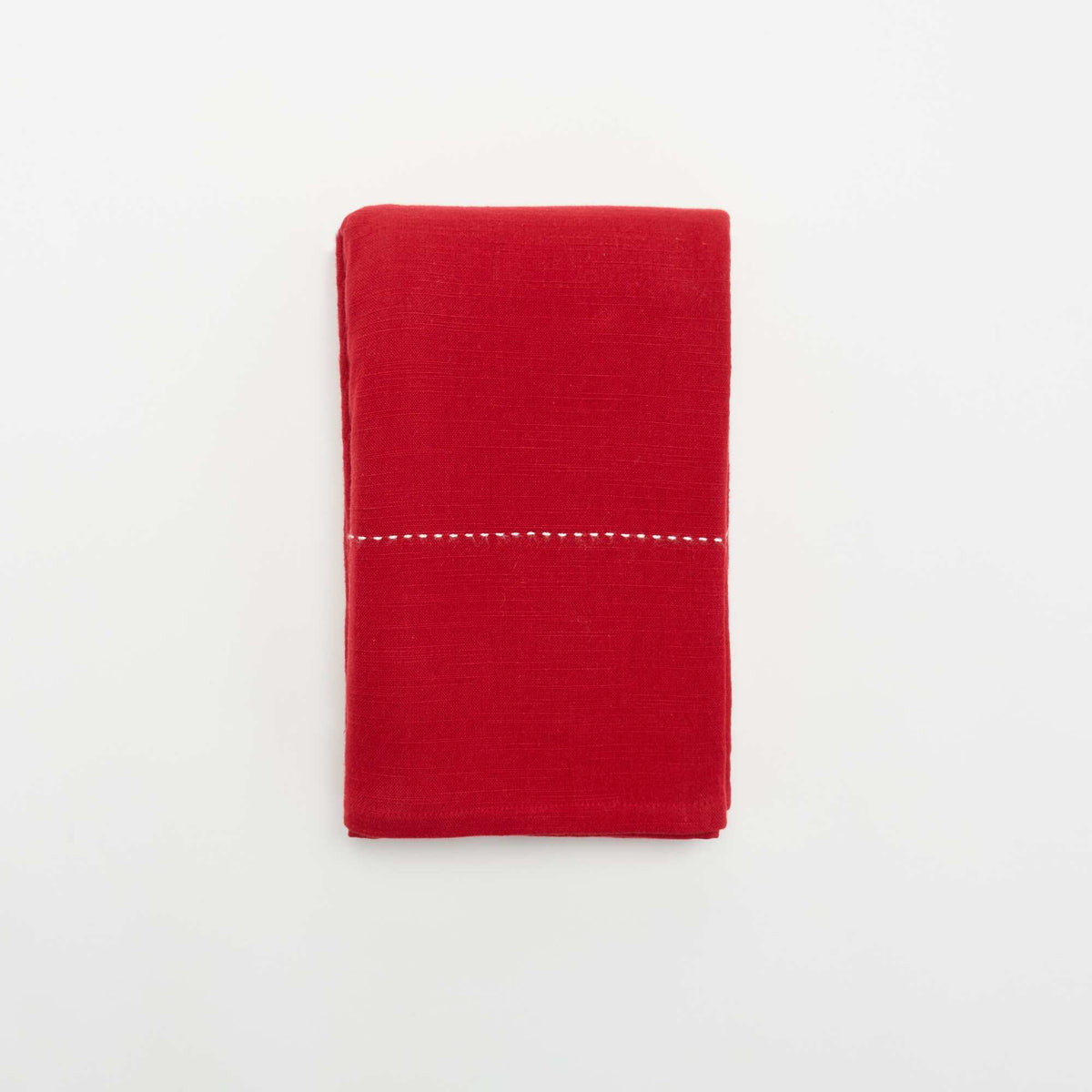 Solid Christmas Tablecloth - KIABI Home RED