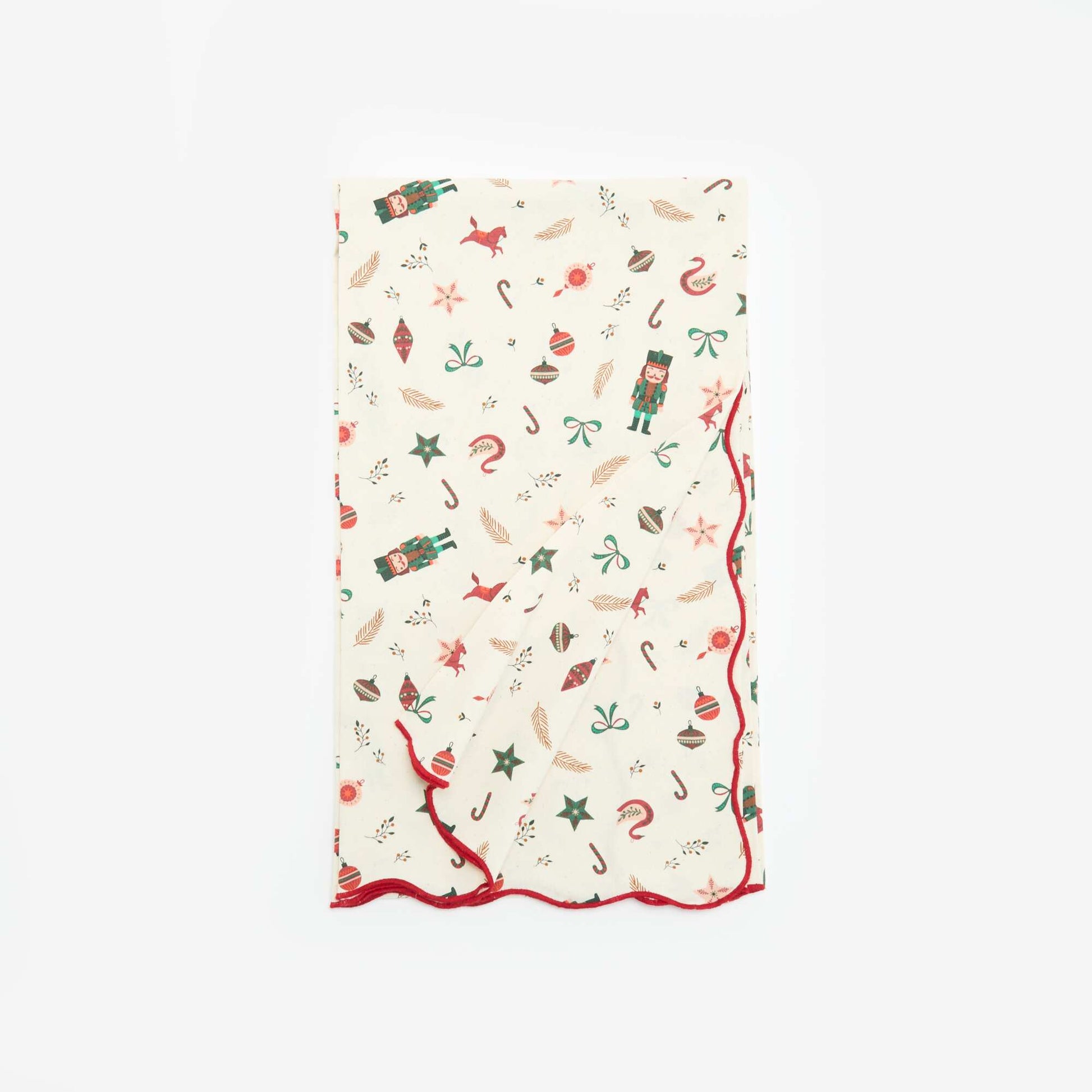 Christmas Tablecloth - KIABI Home ECRU