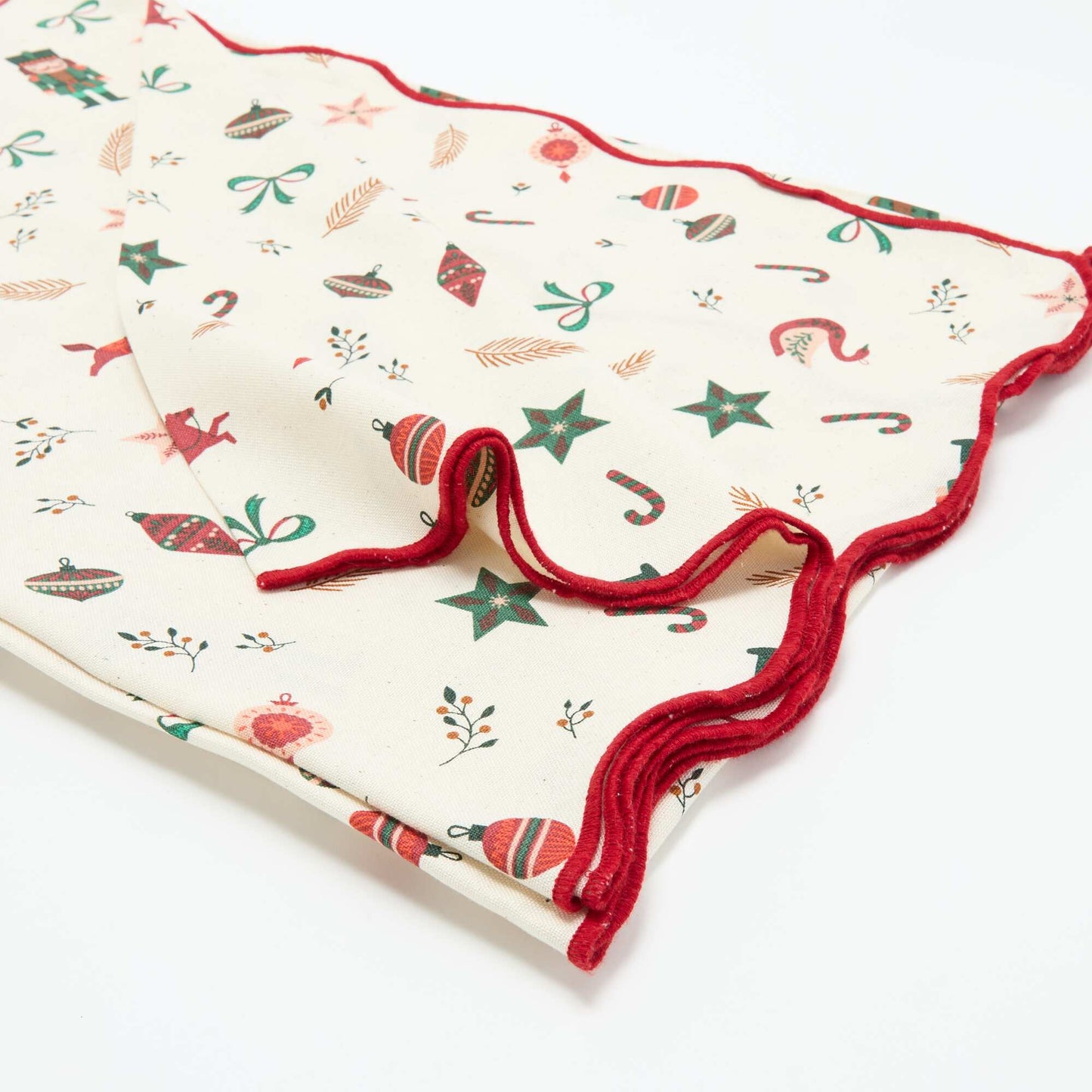 Christmas Tablecloth - KIABI Home ECRU