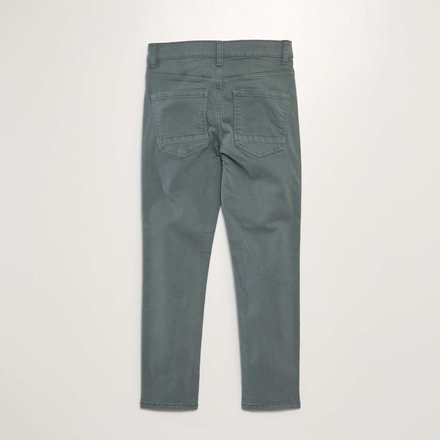 Skinny trousers with five pockets GREEN