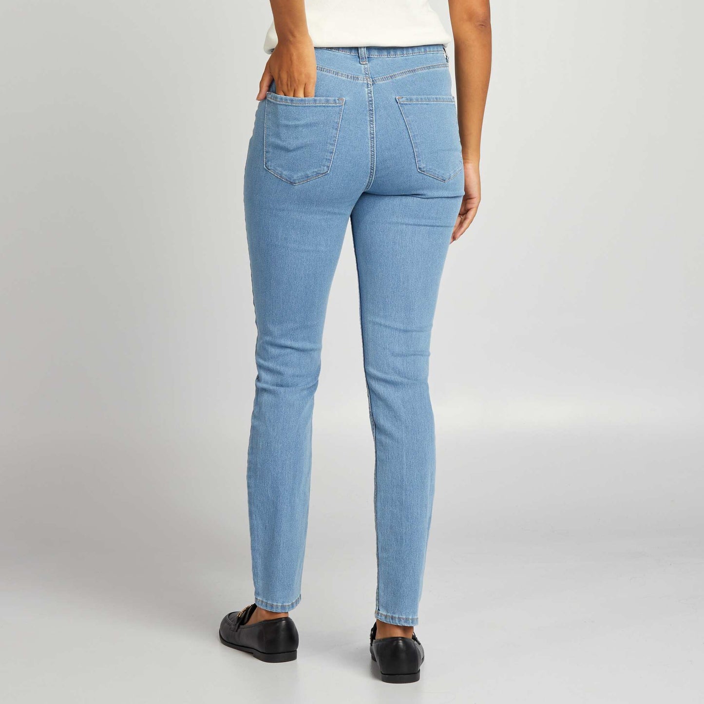 Skinny jeans/very fitted cut BLUE