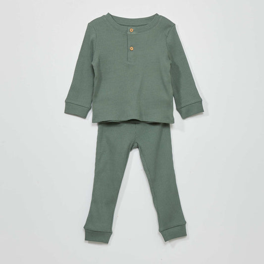 Pyjama set - 2-piece set Green