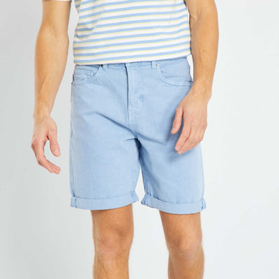 Denim Bermuda shorts BLUE