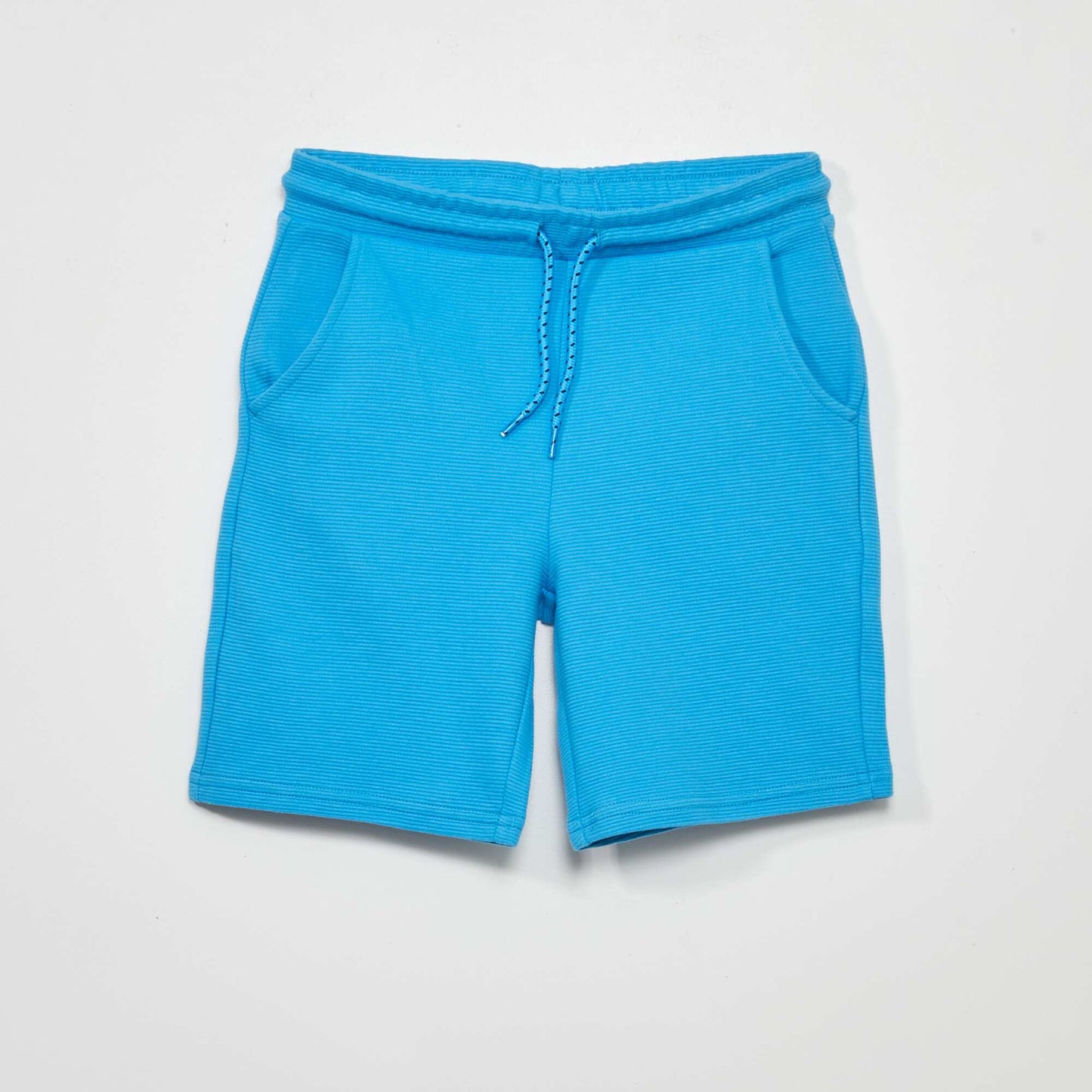 Plain Bermuda shorts blue