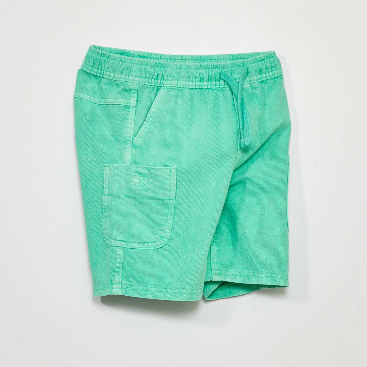 Denim Bermuda shorts GREEN