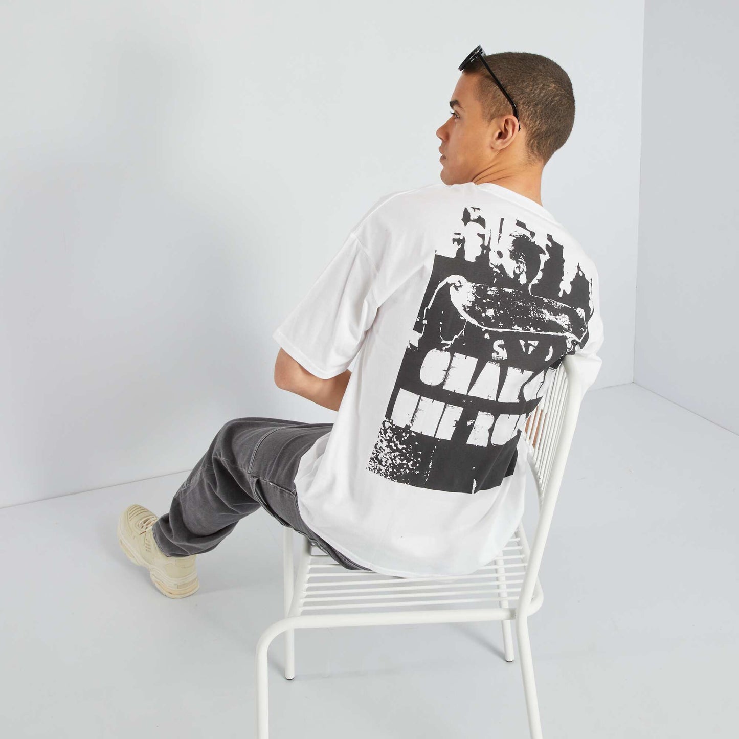 Short-sleeved printed T-shirt BLC RULES
