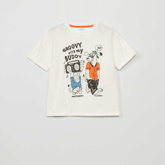 Short-sleeved printed T-shirt SNOW_BUDDY