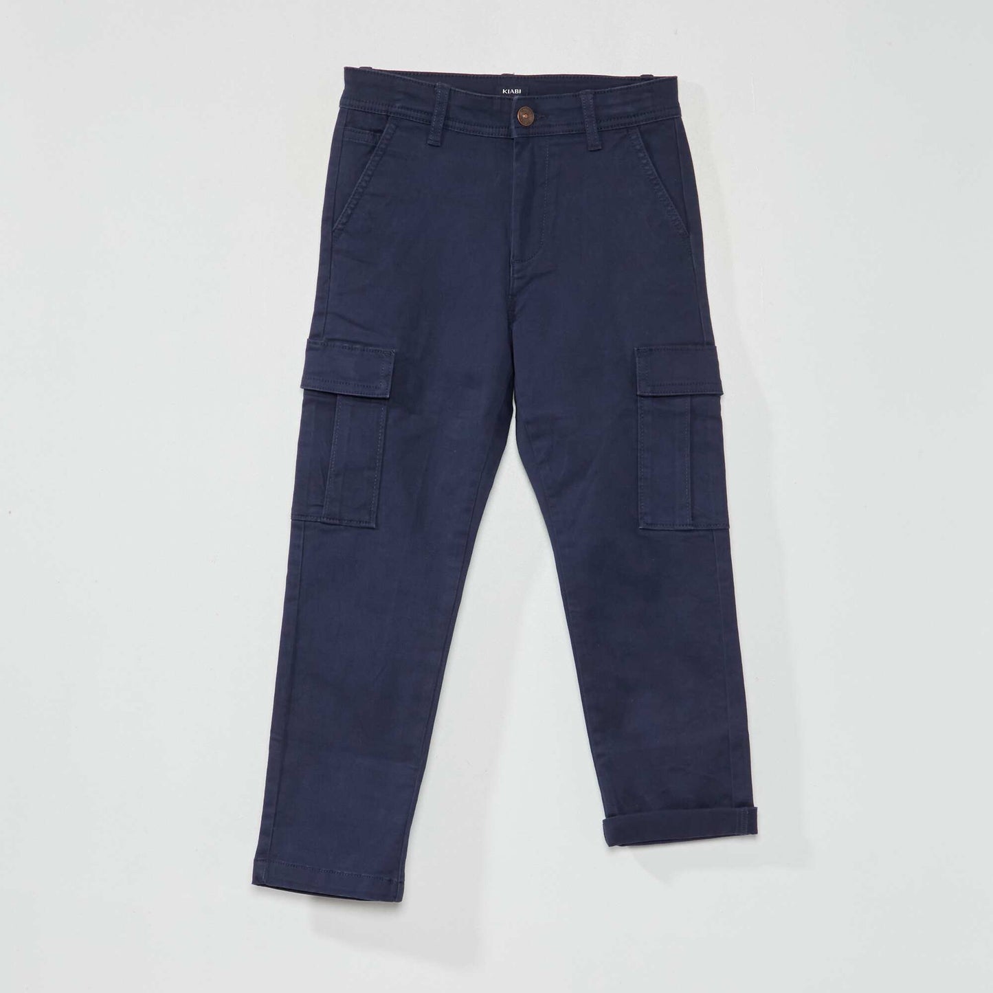 Multi-pocket trousers Blue dark