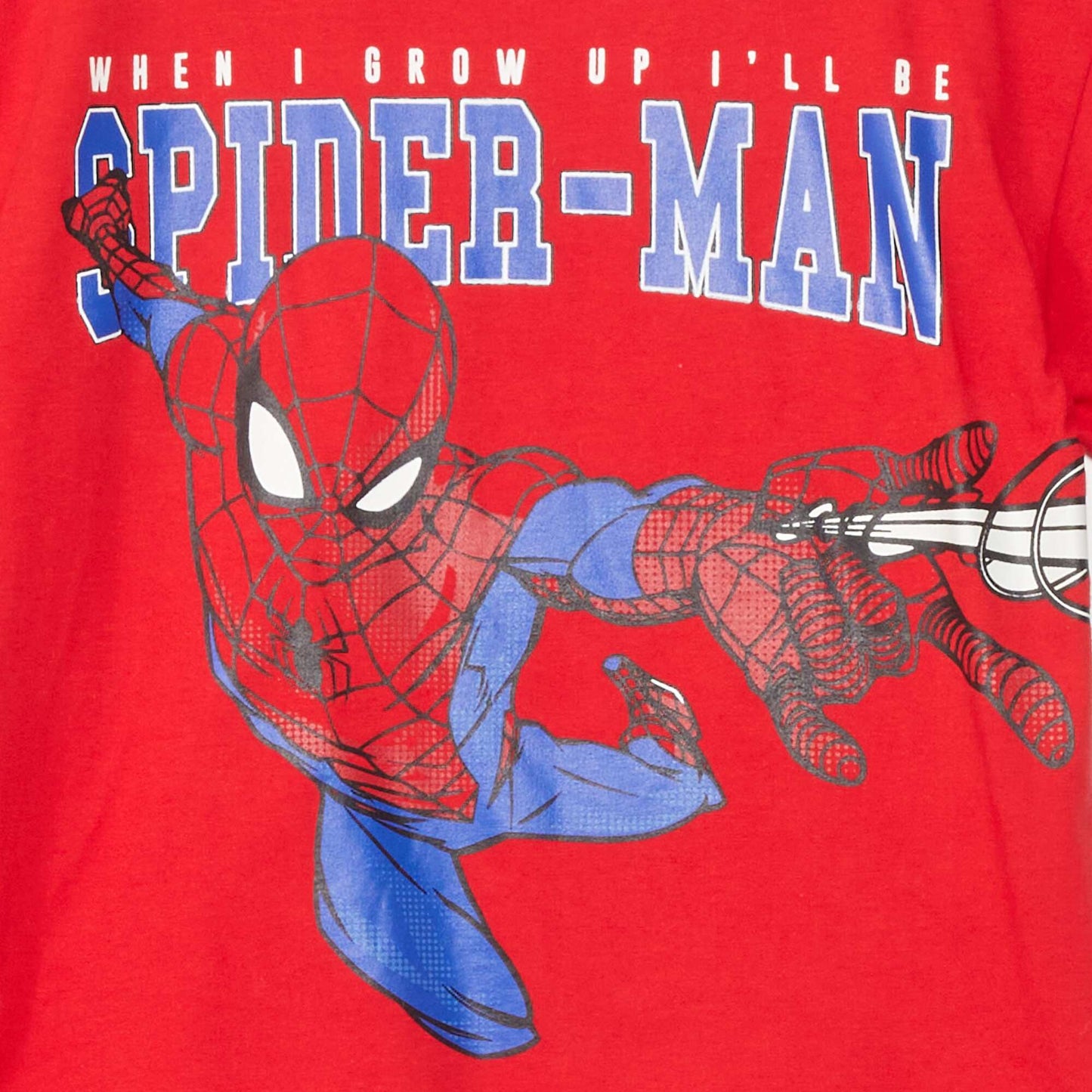 Short-sleeved 'Spiderman' T-shirt RED_SPIDER