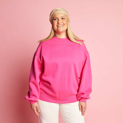 Sweatshirt fabric sweater KIFS_ROSEP