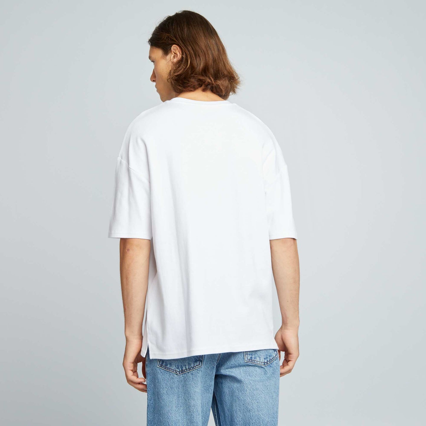 Round neck T-shirt White