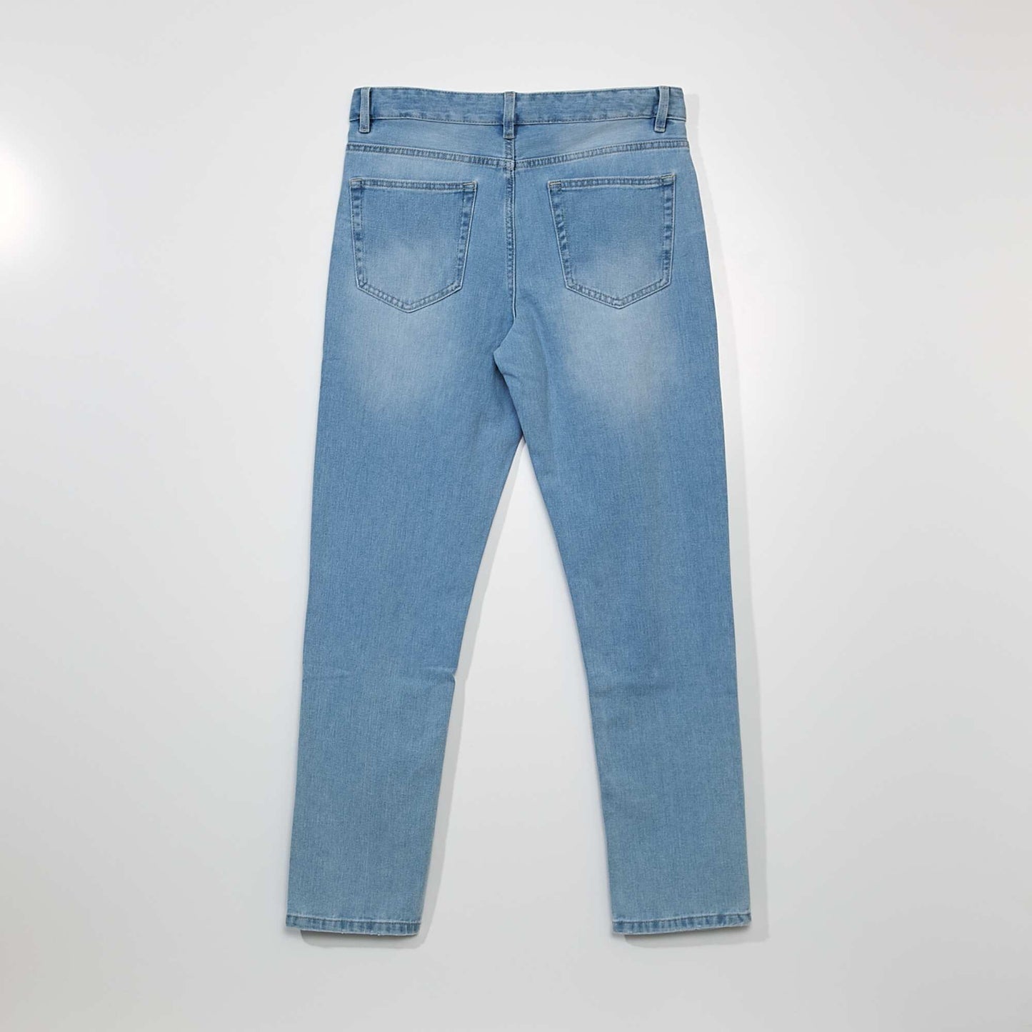 5-pocket straight-leg jeans Blue