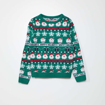 Christmas jumper GREEN