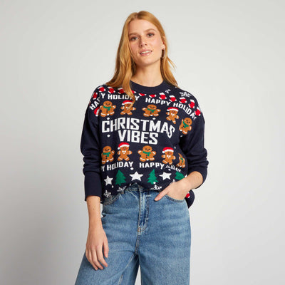 Christmas jumper NAVY_VIBES