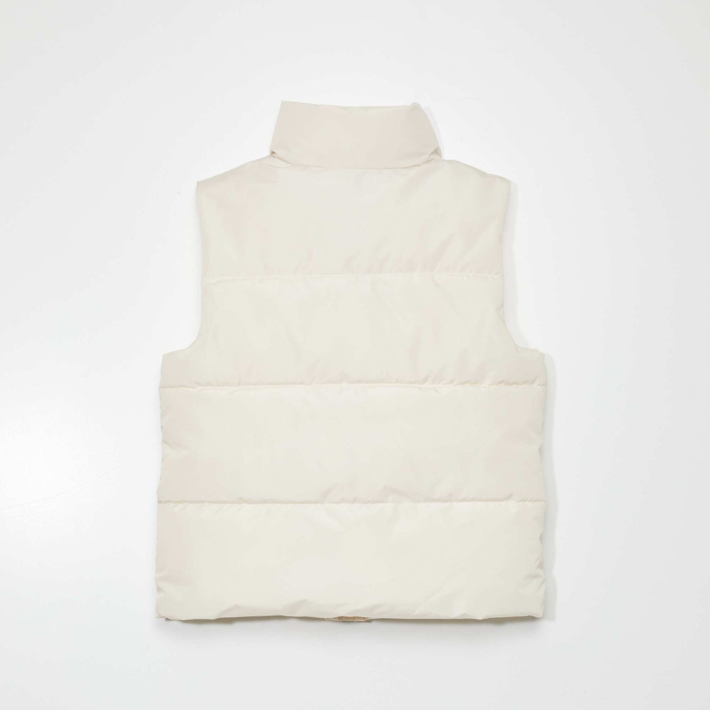 Quilted bodywarmer WHITE EGG