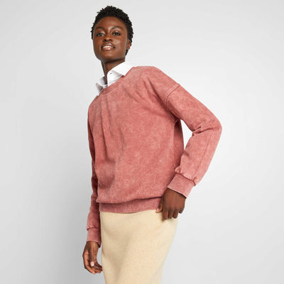 Oversized sweatshirt RED