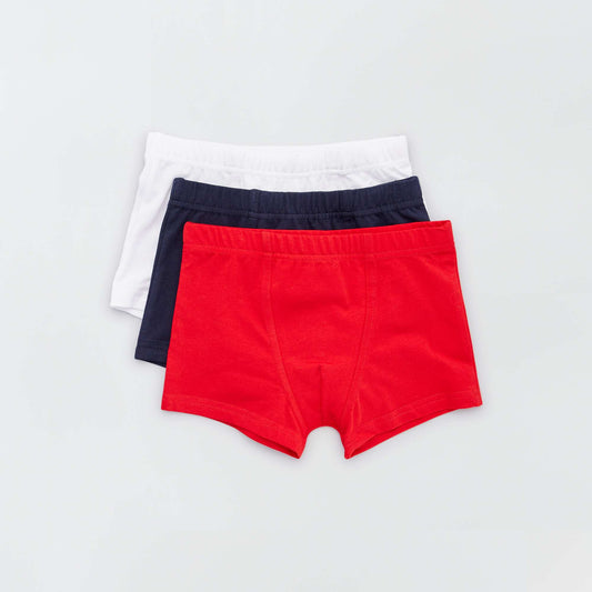 Pack of 3 pairs of boxer shorts RED