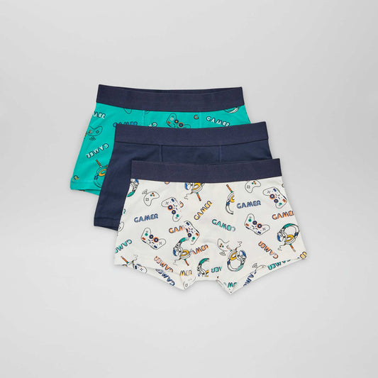 Pack of 3 pairs of boxer shorts GAME