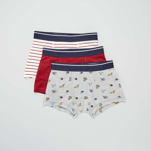 Pack of 3 pairs of boxer shorts SPORT