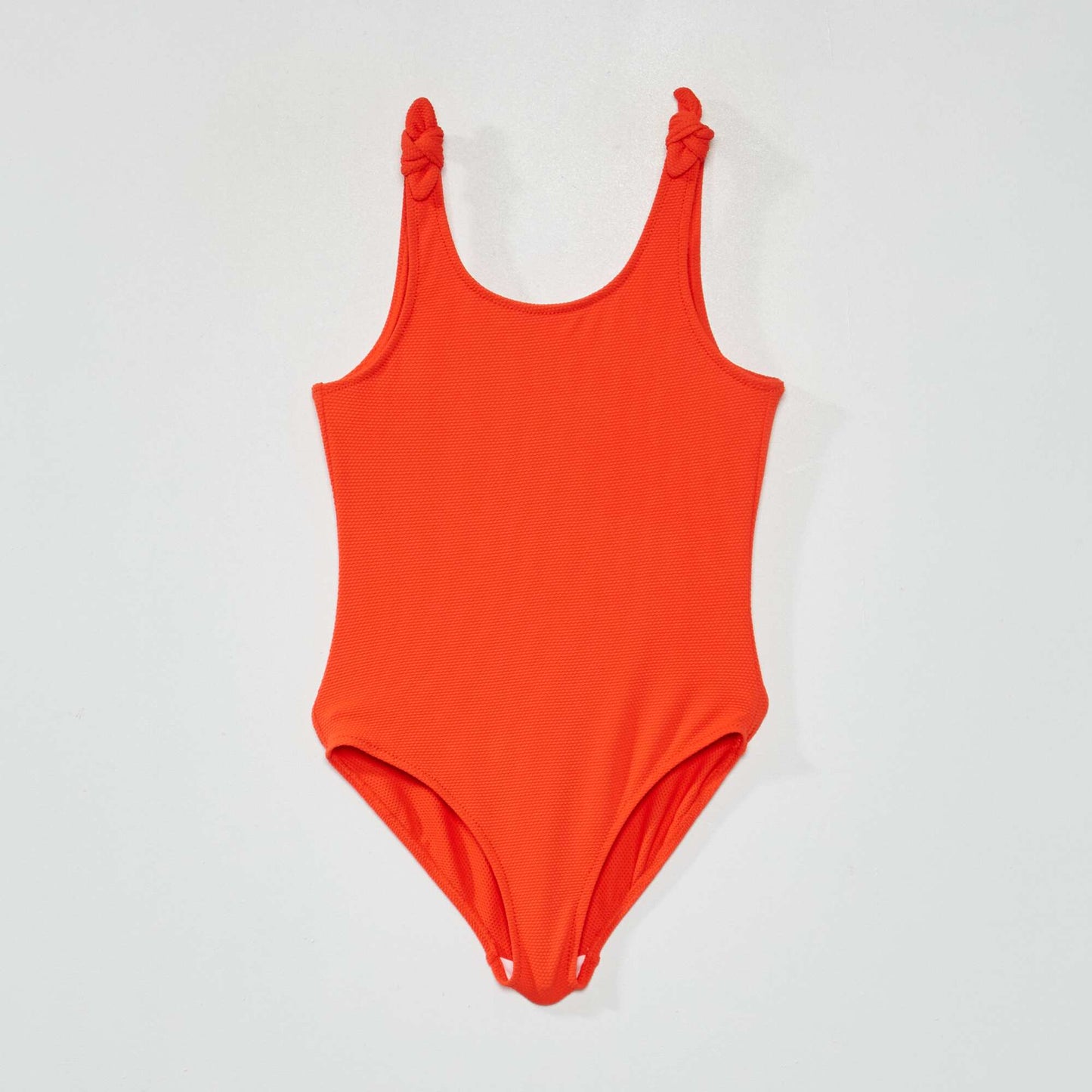 One-piece swimsuit red