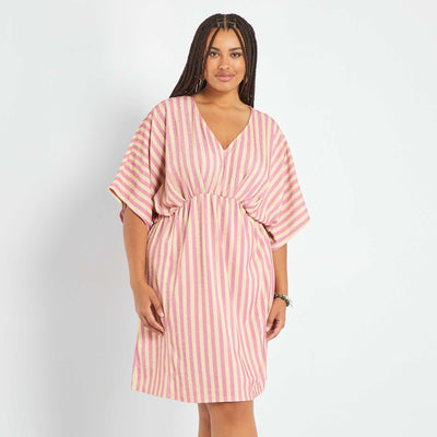 Striped dress PINK