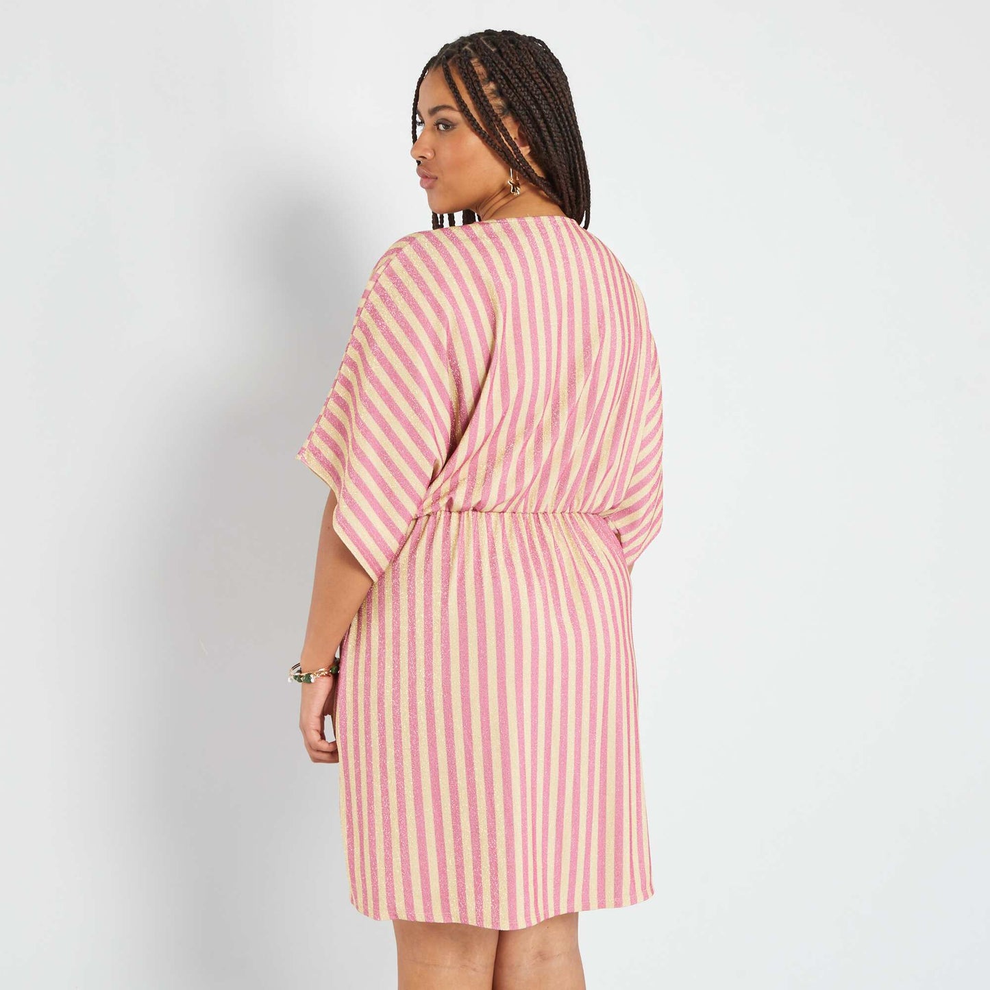 Striped dress PINK