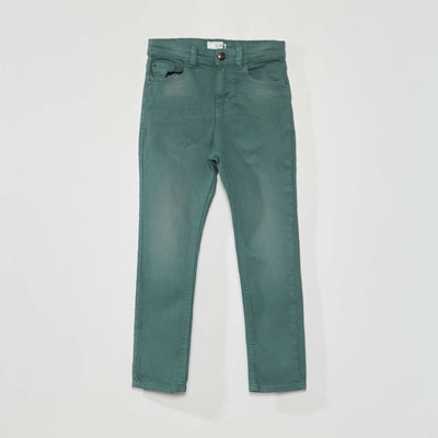 Slim-fit jeans verdigris